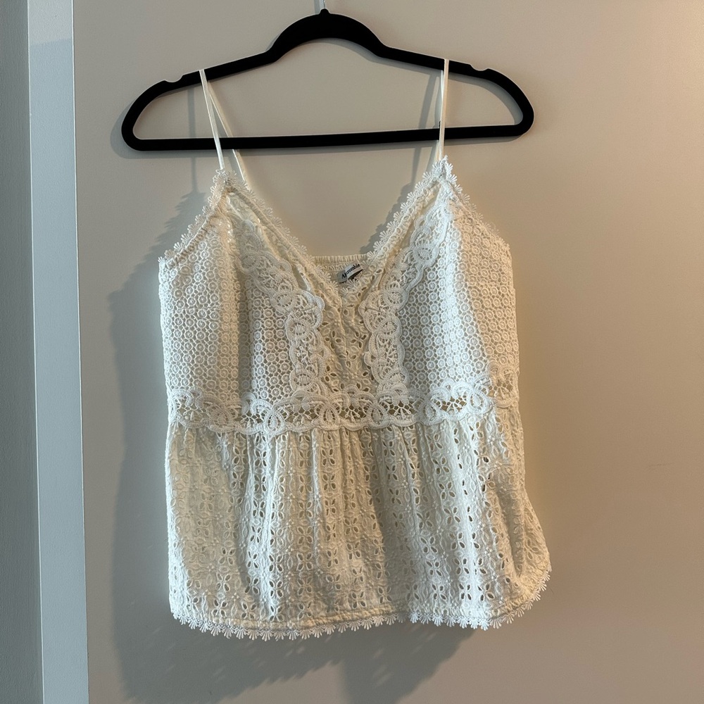 Abercrombie & FirchWhite Lace Women’s Top